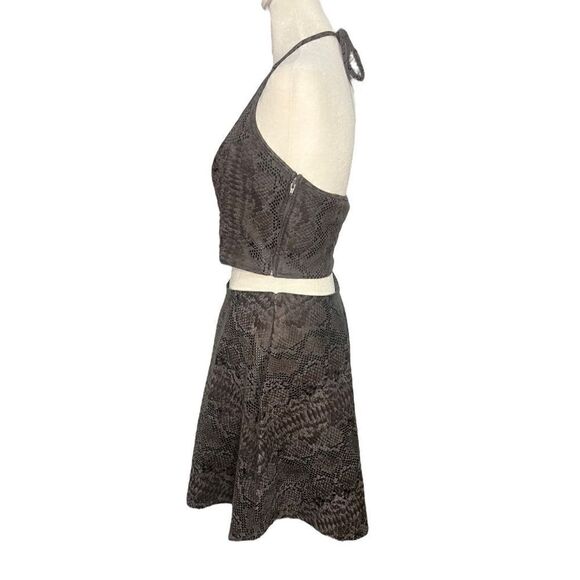Guess Snakeskin Faux Leather 2-Piece Set - Women’s M - Picture 4 of 10